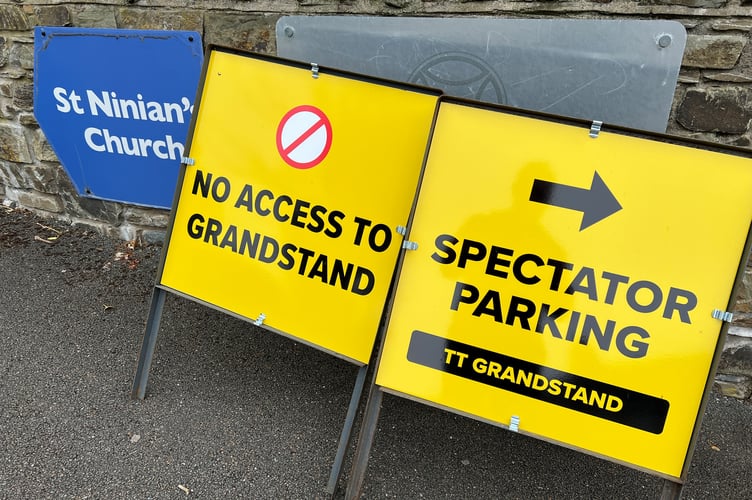 There are new parking arrangements for TT 2024
