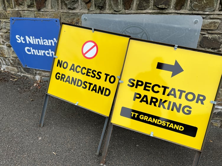 There are new parking arrangements for TT 2024