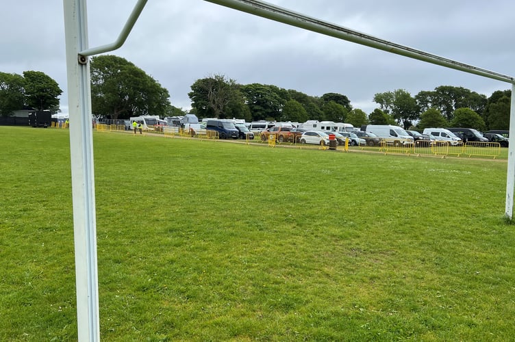 Car parking at Noble's Par is restricted to motorbikes and permit holders this year