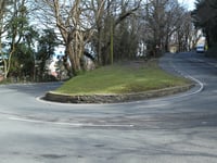 Biker caught riding at nearly double the speed limit on hairpin bend