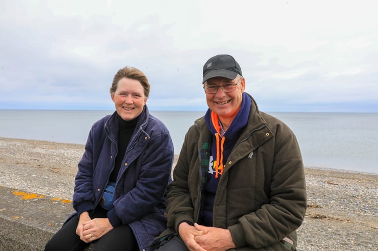 Helen & Roger Parry from North Wales at Ramsey Sprint
