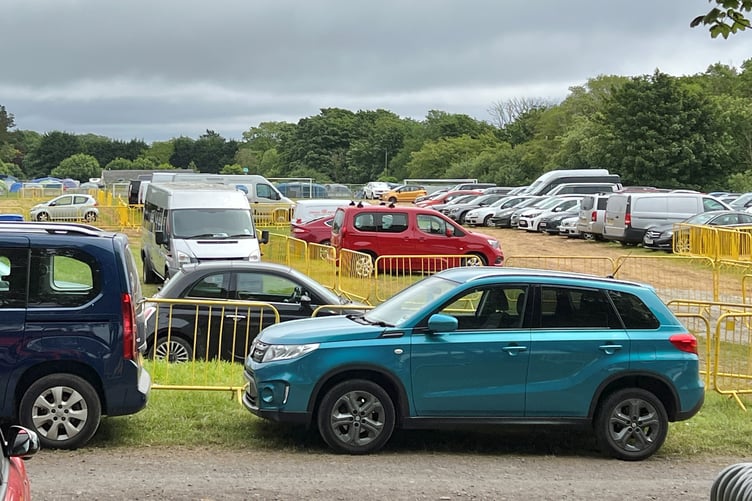 Spectator parking has moved to St George's