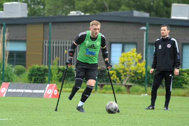 Sean set to captain England at Amputee World Cup
