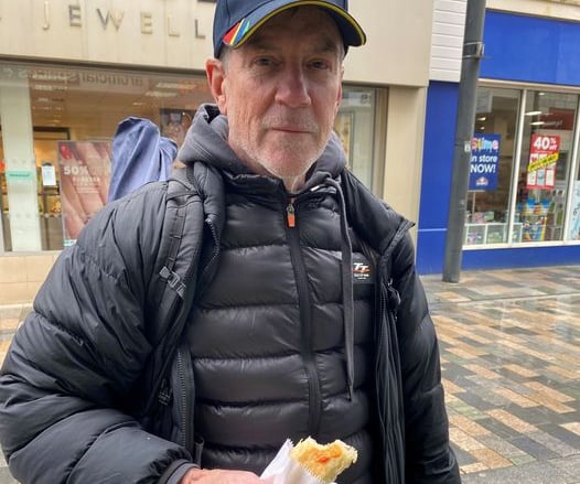 Australian TT visitor Michael was the victim of gull attack