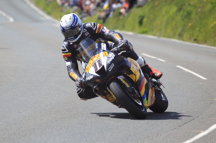 Manxman Conor Cummins during last weekend's Superbike TT race (Photo: Dave Norton)