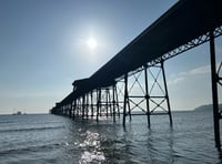 'Trespassers' were sailors who hadn't realised pier was shut