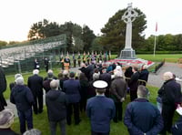 Watch moving service held to mark 80th anniversary of D-Day landings