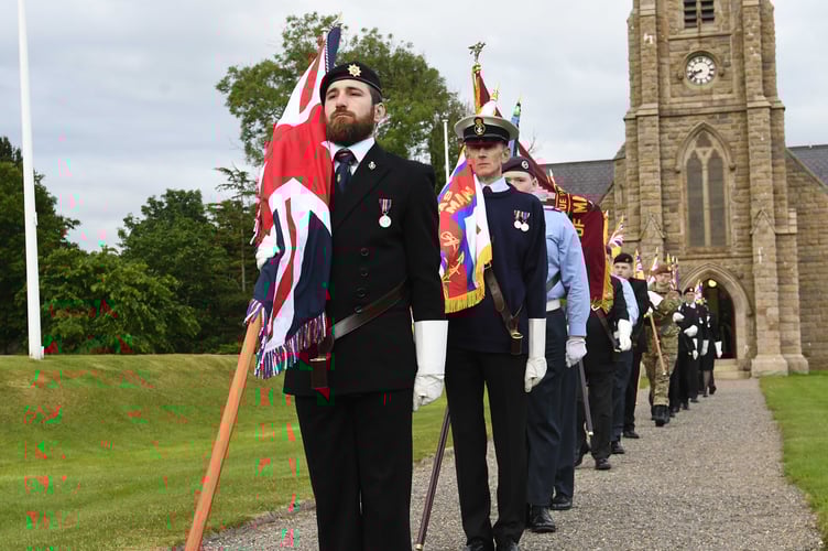 Heading over to the St John's Fair Fields for the lighting of the beacon