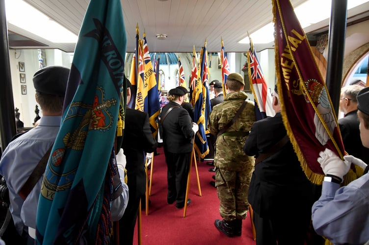 A service of reflection on the 80th anniversary of the D-Day landings at the Royal Chapel in St John's