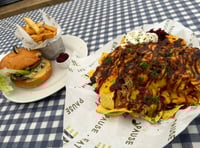 'I ate at the official Isle of Man TT cafe - the portions were huge'