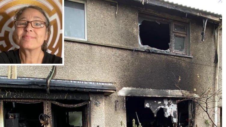 Sarah Brown's house in Edremony