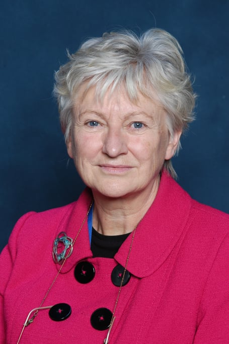 Manx author Professor Angela W. Little