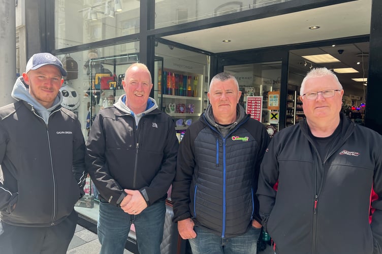 Owen Smith, Billy Taggart, Charlie McMaster and Billy McMaster