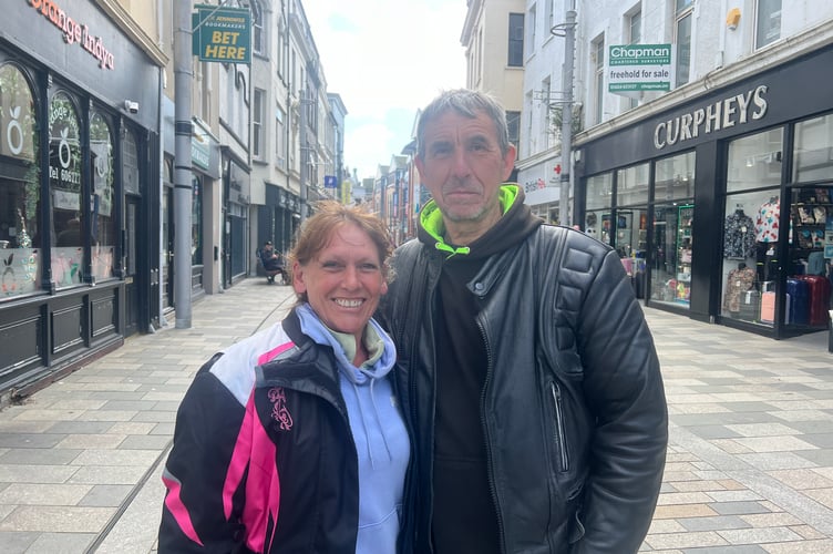 Trevor Wright and Helen Grundy 