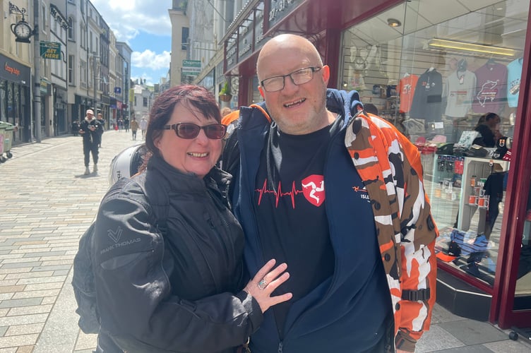 Gary and Karen Chadderton, from Oldham