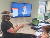 Manx Care's new VR tech enables staff to ‘step inside’ a body