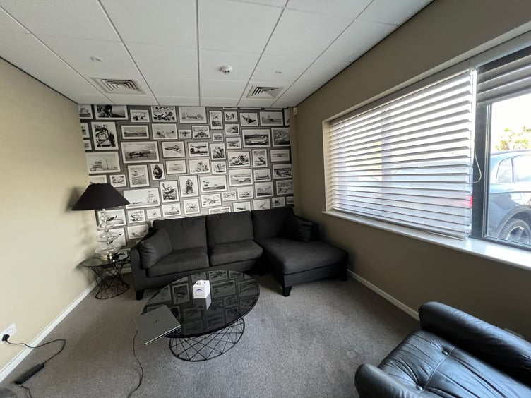The pilot resting room at the Jet Centre