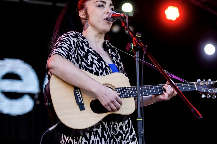 Teresa McNulty kicked off the evening during an evening of music at Bushy's TT Village