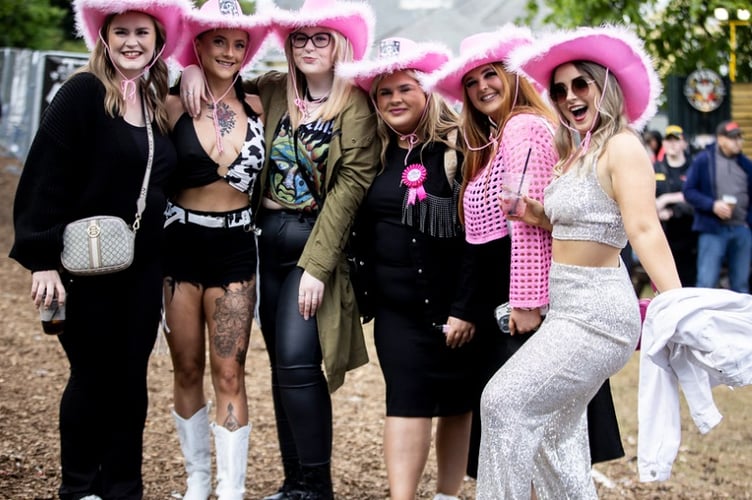 Bushy's TT Village 2024 revellers rock the cowgirl look