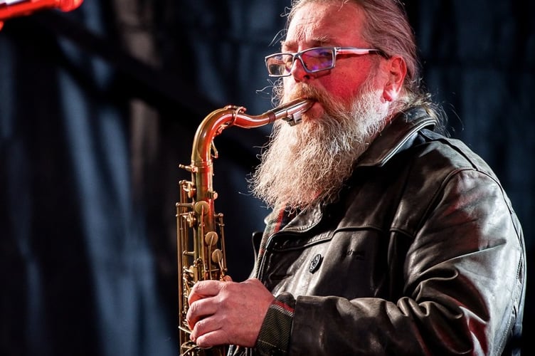 Buncha Skankers get the crowd going at Bushy's TT Village 2024