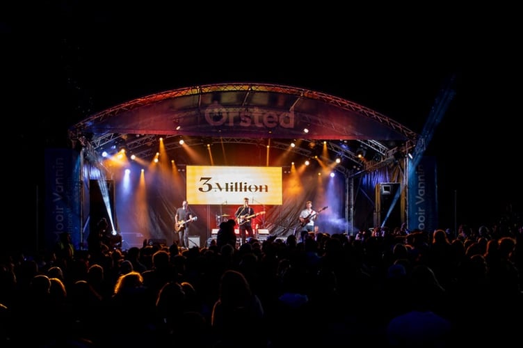 Crowd-pleasing set by 3 Million at Bushy's TT Village 2024