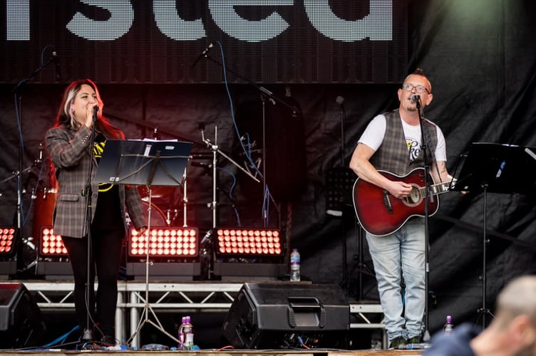 Nash and Bean at Bushy's TT Village 2024