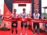 Draper runner-up in Challenge Wales 70.3 Triathlon