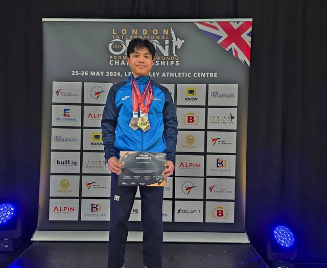 Ontoy in the medals at taekwondo championships