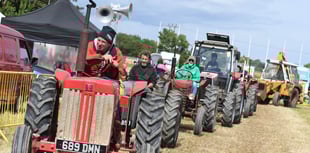 Vintage tractors on display during two-day show in Castletown