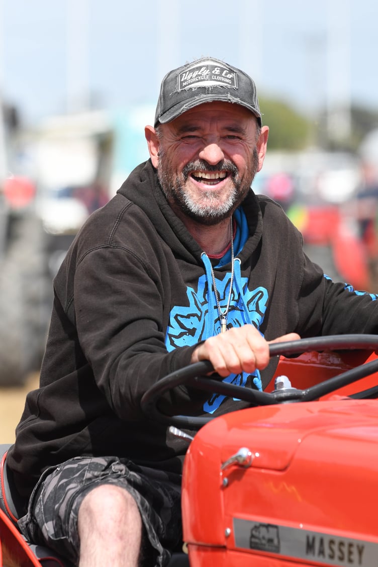 The Southern Vintage Engine and Tractor Club's annual two-day vintage show - pictured is Bob Comish