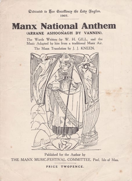 The Manx National Anthem cover from 1907