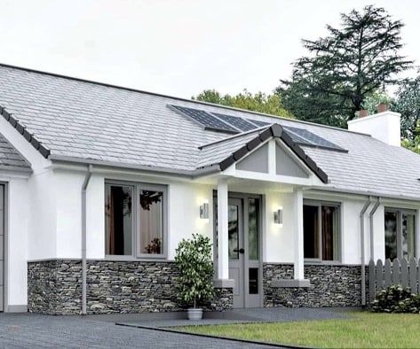 How the homes at a new development in Andreas will look