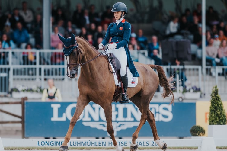 Yasmin Ingham and Banzai Du Loir in action in Germany (Photo: Tilly Berendt)