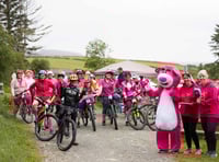 Charity bike ride raises funds for Manx Breast Cancer Support Group