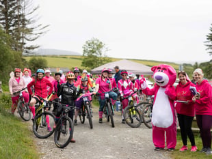 Charity bike ride raises funds for Manx Breast Cancer Support Group