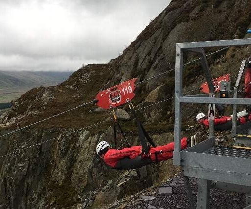 Zip World - Velocity's predecessor the Big Zipper