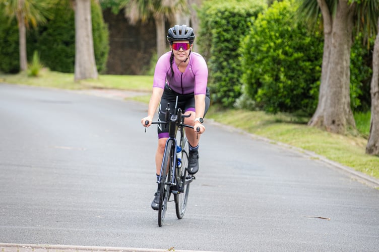 India Halsall was the winner of the women's event when finishing 12th overall in a combined time of 6hr 5m 48s (Photo: DK Photography)