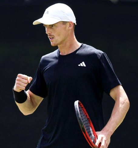 Isle of Man tennis player Billy Harris