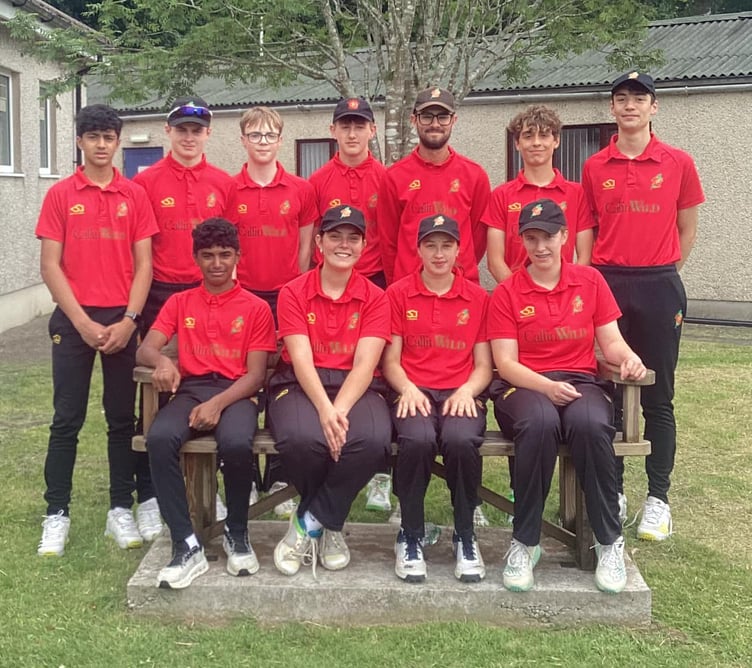 The Isle of Man Development XI that took on the MCC at Tromode on Friday afternoon