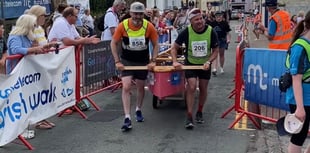 Epic 'portage' effort smashes £100,000 mark for Manx Mencap