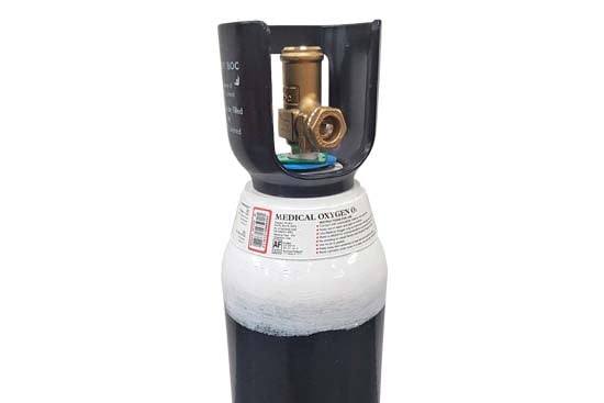 Medical oxygen cylinder