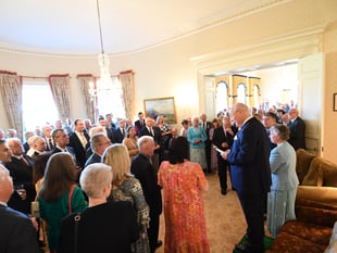 Pictures as island celebrates King Charles III's official birthday