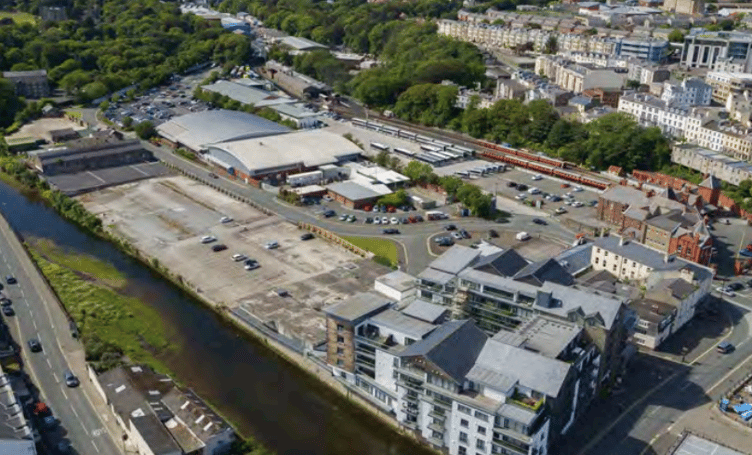 Site of the next phase of the Quay West development