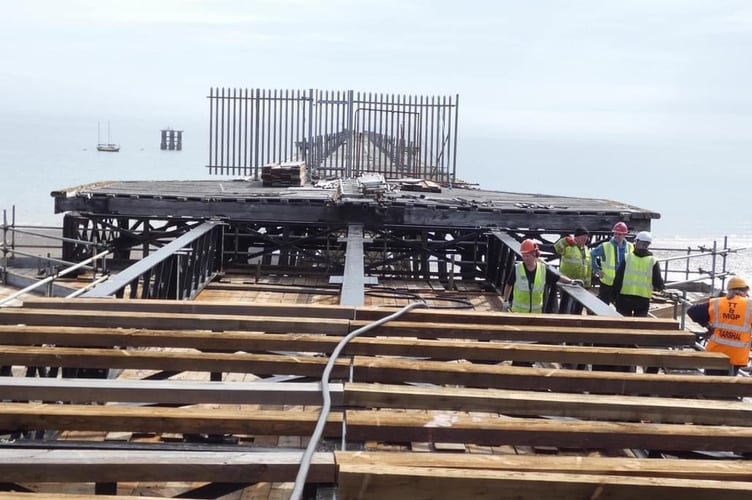 Bay eight's restoration will mark the completion of phase two of the pier project