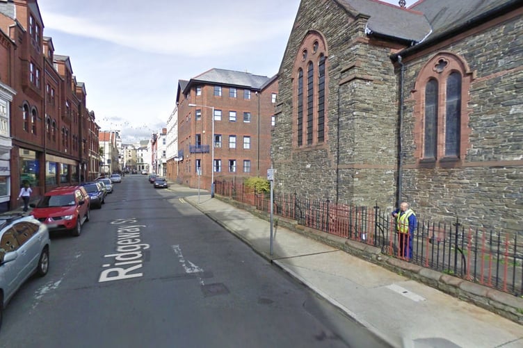 The incident happened on Ridgeway Street, Douglas