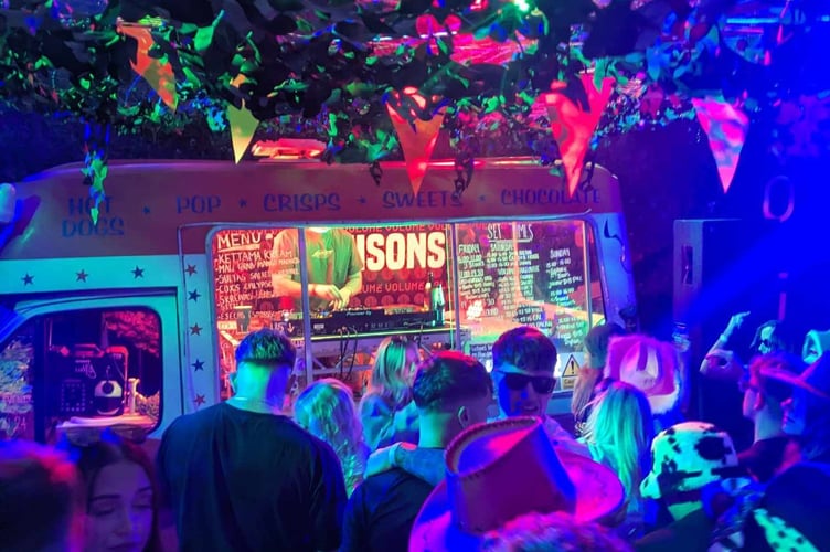 A live DJ set out of a food van? Must be the Full Moon Festival 2024