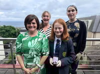 Visually impaired podcaster Evie Roberts picks up Manx culture award