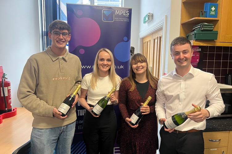 Barton Beaumont, Nicole Caley, Alex Kneale and Robyn Corfield 
