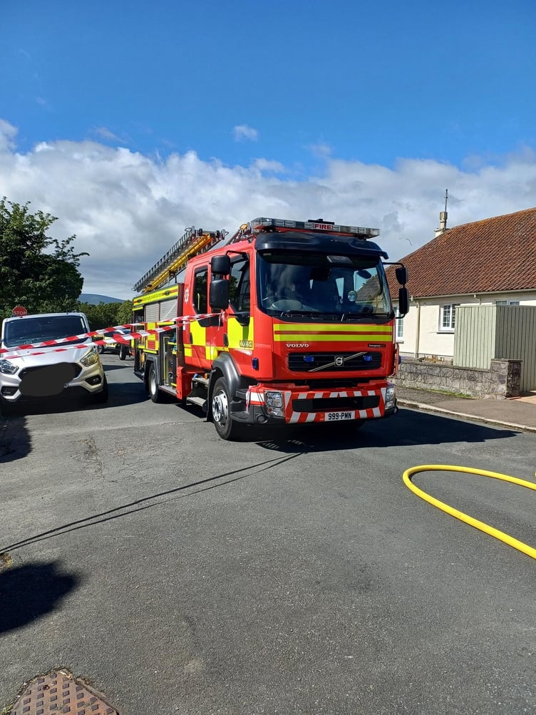 Fire on Albany Road, Douglas