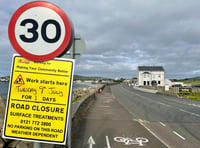 Main road in south of Isle of Man to close for roadworks